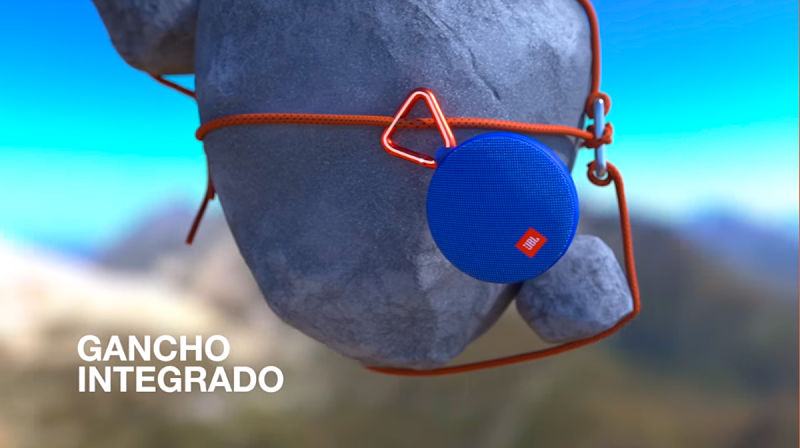 jbl clip 2 com gancho integrado